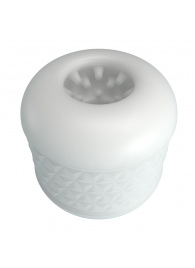 Белый сквозной мастурбатор Crystle - Baile - в Кисловодске купить с доставкой