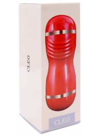 Двусторонний мастурбатор в колбе Cleo - вагина и ротик - Boys of Toys - в Кисловодске купить с доставкой