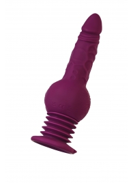 Фиолетовая мини-машина для секса Striker с пультом ДУ - 23,5 см. - ToyFa - купить с доставкой в Кисловодске