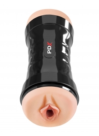 Двусторонний мастурбатор в колбе Super Flip-A-Pussy Over - Pipedream - в Кисловодске купить с доставкой