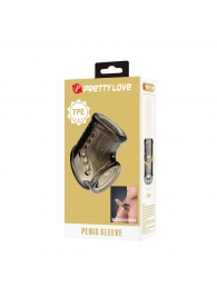 Дымчатая насадка на пенис и мошонку - Baile - в Кисловодске купить с доставкой