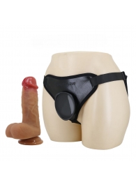 Страпон с универсальным поясом Fogg - 17,5 см. - Baile - купить с доставкой в Кисловодске