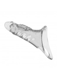 Прозрачная насадка на пенис - 22 см. - Baile - в Кисловодске купить с доставкой