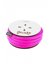 Розовая веревка для шибари на катушке - 5 м. - Pecado - купить с доставкой в Кисловодске