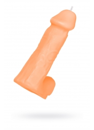 Оранжевая сувенирная свеча «Пенис» - Pecado - купить с доставкой в Кисловодске
