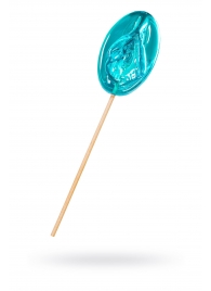 Леденец в форме вагины со вкусом блю кюрасао - 50 гр. - Sosuчki - купить с доставкой в Кисловодске