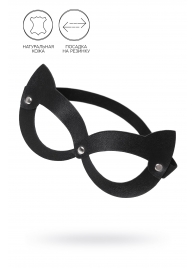 Черная открытая маска с ушками кошки - Pecado - купить с доставкой в Кисловодске