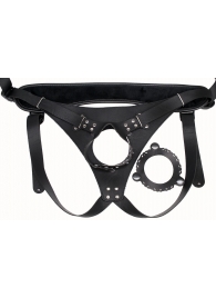 Пояс Hard Brutal для больших насадок - LOVETOY (А-Полимер) - купить с доставкой в Кисловодске