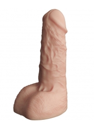 Телесный фаллоудлинитель с мошонкой Cock Next - 17 см. - LOVETOY (А-Полимер) - в Кисловодске купить с доставкой