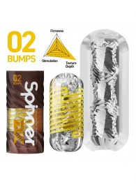 Мастурбатор Tenga Spinner DX 02 Bumps - Tenga - в Кисловодске купить с доставкой
