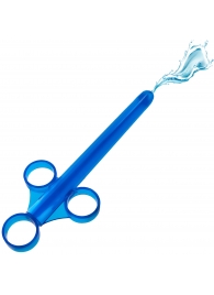 Синий шприц для введения лубриканта XL Lubricant Launcher - XR Brands - купить с доставкой в Кисловодске