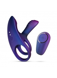 Фиолетовое эрекционное виброкольцо с клиторальной подушечкой Infinity Ignite - ONE DC B.V. - в Кисловодске купить с доставкой