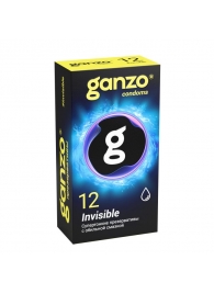 Супертонкие презервативы Ganzo Invisible - 12 шт. - Ganzo - купить с доставкой в Кисловодске
