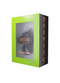 Черное эрекционное кольцо Lingus с вибрацией - Adrien Lastic - в Кисловодске купить с доставкой