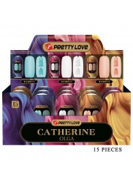 Набор из 15 мастурбаторов Catherine Olga - Baile - в Кисловодске купить с доставкой