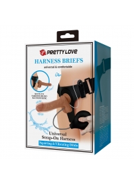 Женский страпон с вибрацией и эффектом эякуляции Oher - Baile - купить с доставкой в Кисловодске