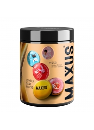 Точечные презервативы MAXUS 2000 Amazing Dots с железным кейсом - 15 шт. - Maxus - купить с доставкой в Кисловодске