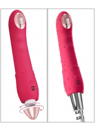 Малиновая насадка на душ с вибрацией Showers to orgasm - 20,1 см. - Orion - купить с доставкой в Кисловодске