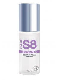 Лубрикант на водной основе S8 Glycerin Free без глицерина - 125 мл. - Stimul8 - купить с доставкой в Кисловодске