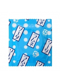 Презерватив Sagami Studded Lemonade с ароматом лимонада - 1 шт. - Sagami - купить с доставкой в Кисловодске