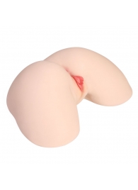 Мастурбатор-полуторс с двойным слоем материала Jenny Onahole Real Hips - KOKOS - в Кисловодске купить с доставкой