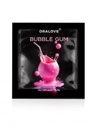 Саше съедобной оральной смазки OraLove с ароматом бабл-гам - 3 гр. - Биоритм - купить с доставкой в Кисловодске