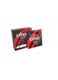 Презервативы с ароматом колы Expert Cola - 3 шт. - Expert - купить с доставкой в Кисловодске