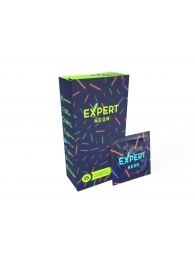 Светящиеся в темноте презервативы Expert Neon - 15 шт. - Expert - купить с доставкой в Кисловодске