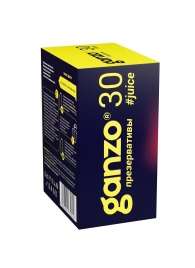 Ароматизированные презервативы Ganzo Juice - 30 шт. - Ganzo - купить с доставкой в Кисловодске