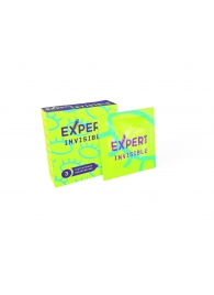 Ультратонкие презервативы Expert Invisible - 3 шт. - Expert - купить с доставкой в Кисловодске