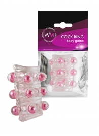 Прозрачная сквозная насадка на пенис с цветными шариками - Erowoman-Eroman - в Кисловодске купить с доставкой