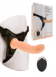 Женский вибрострапон со съемной насадкой и пультом ДУ - Erokay - купить с доставкой в Кисловодске