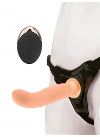 Женский вибрострапон со съемной насадкой и пультом ДУ - Erokay - купить с доставкой в Кисловодске