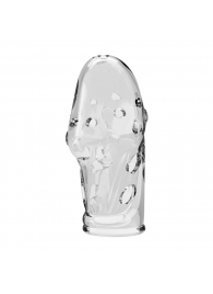 Прозрачная насадка на пенис Booker - 8 см. - Baile - в Кисловодске купить с доставкой