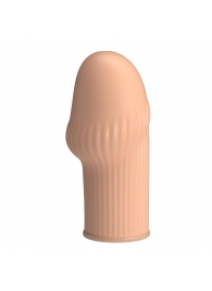 Телесная насадка на пенис Huel - 9 см. - Baile - в Кисловодске купить с доставкой