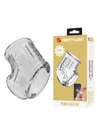 Прозрачная насадка на пенис и мошонку - Baile - в Кисловодске купить с доставкой