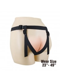Черные трусики харнесс с платформой Caludio I - Baile - купить с доставкой в Кисловодске