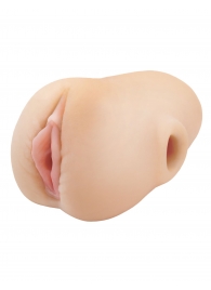 Телесный мастурбатор-вагина Pussy Pounder Squeeze Stroker - Pipedream - в Кисловодске купить с доставкой