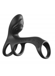 Черная насадка на пенис Ultimate Couples Cage Pro - Pipedream - в Кисловодске купить с доставкой