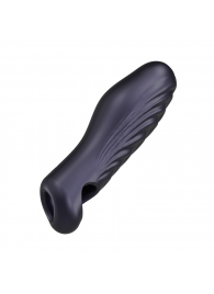 Сливовая силиконовая насадка на пенис с подхватом Manwan Ryzer - Manwan - в Кисловодске купить с доставкой