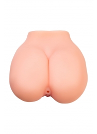 Реалистичный мастурбатор в форме попки с 2 любовными входами - No Name - в Кисловодске купить с доставкой