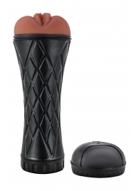 Коричневый мастурбатор-вагина Marly - Dream Toys - в Кисловодске купить с доставкой