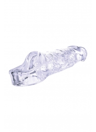 Прозрачная насадка-удлинитель Length Enhancer с подхватом - 16 см. - NMC - в Кисловодске купить с доставкой