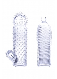 Набор из 2 прозрачных насадок на член Seductive Tickler Sleeves - NMC - в Кисловодске купить с доставкой