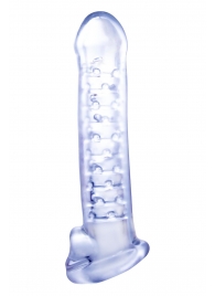 Прозрачная насадка-удлинитель Stretchy Touch - 18 см. - NMC - в Кисловодске купить с доставкой