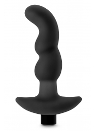 Черный вибромассажер простаты Prostate Massager 03 - 15,2 см. - Blush Novelties - в Кисловодске купить с доставкой