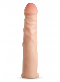 Телесная насадка-удлинитель Fortitude с подхватом - 17,7 см. - Blush Novelties - в Кисловодске купить с доставкой
