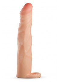 Телесная насадка-удлинитель Fortitude с подхватом - 17,7 см. - Blush Novelties - в Кисловодске купить с доставкой