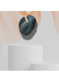 Серый сквозной мастурбатор с вибрацией Manwan Starter - Manwan - в Кисловодске купить с доставкой