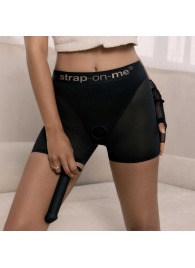 Трусики-шорты для фиксации насадок Strap-on-me Harness Lingerie Halo - size XS - Strap-on-me - купить с доставкой в Кисловодске